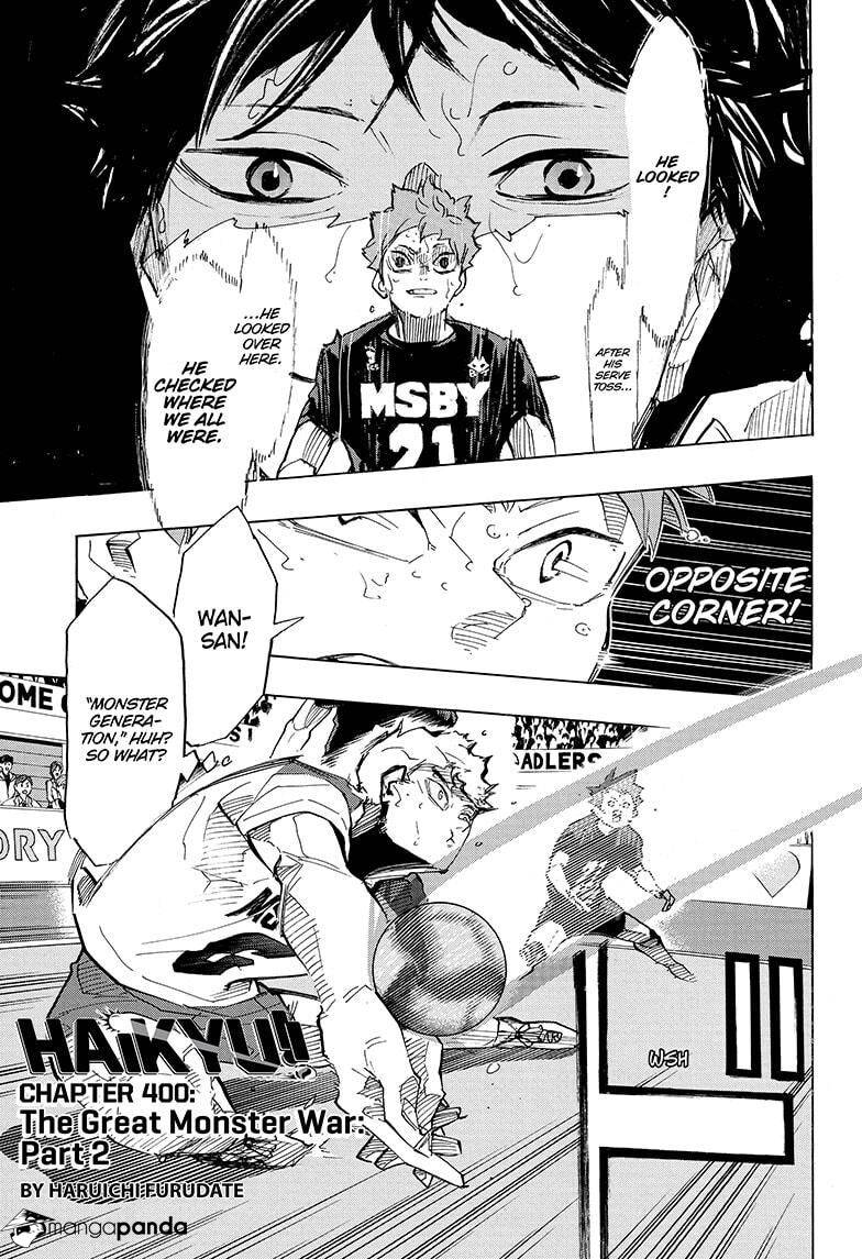 Haikyu!!-Chapter 400